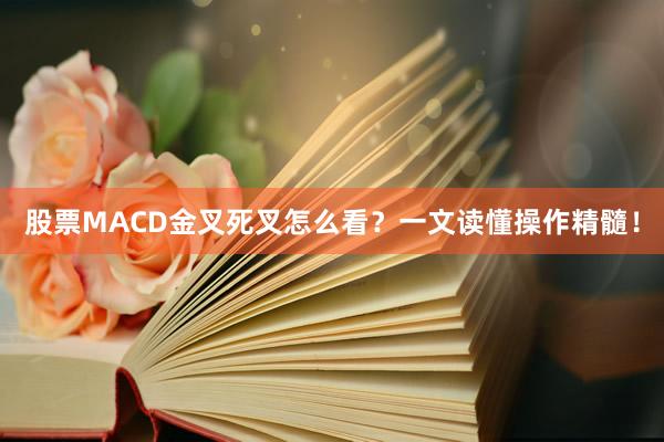 股票MACD金叉死叉怎么看？一文读懂操作精髓！